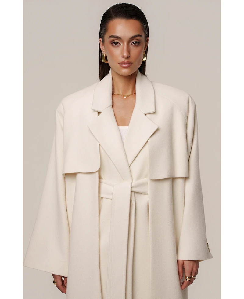Jluxlabel Women's Cloud Woven Coat