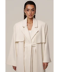 Jluxlabel Women's Cloud Woven Coat