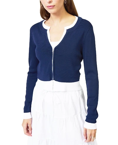 Central Park West Women's Brooklyn Double Layer Cardigan