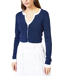 Central Park West Women's Brooklyn Double Layer Cardigan
