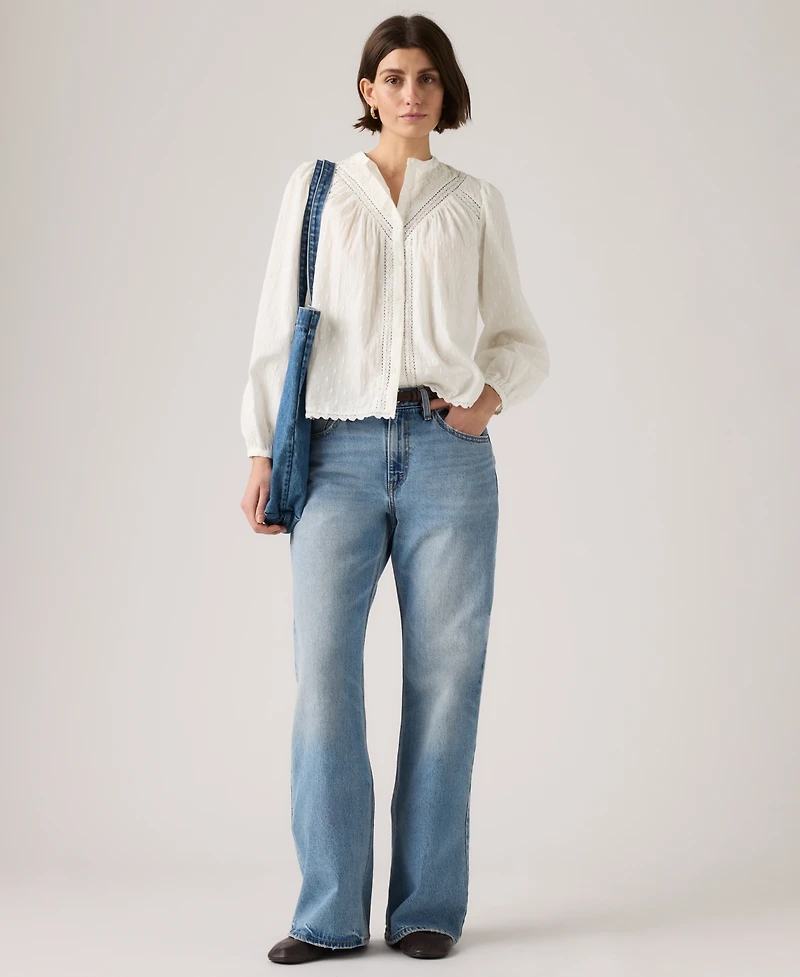 Levi's Premium Women's Mid-Rise Loose Bootcut Jeans