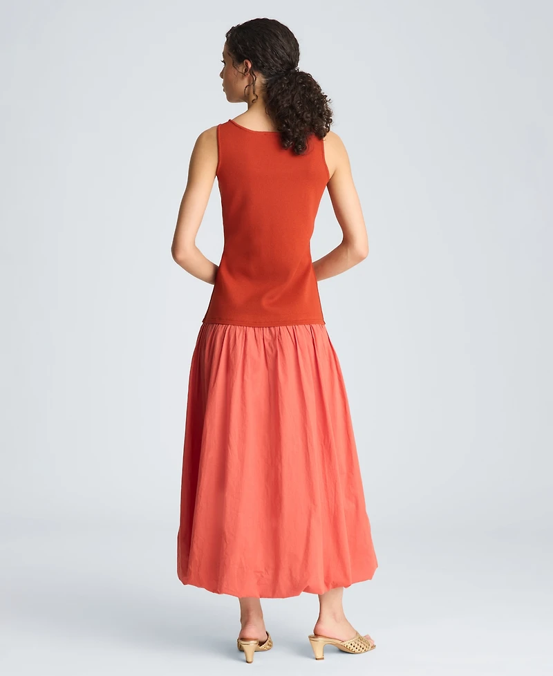 Kenneth Cole Women's Sleeveless Tank Midi Dress