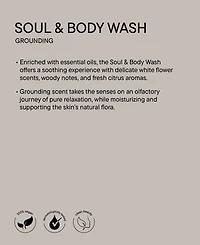 Babor Soul and Body Grounding Body Wash, 8.4 oz.