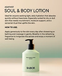 Babor Soul and Body Agathist Body Lotion, 8.4 oz.