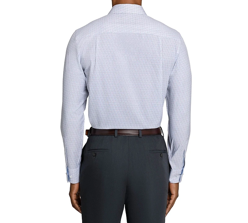 ConStruct Men's Slim-Fit Performance Stretch Comfort Dress Shirt