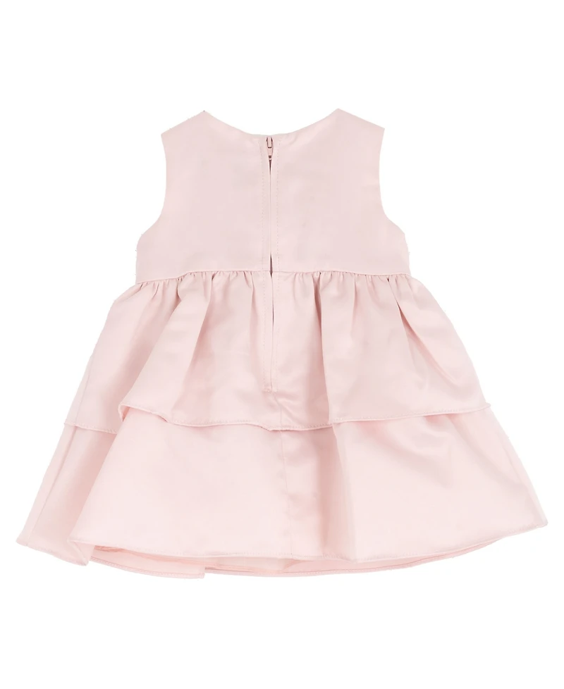 Rare Editions Baby Girls' Bow Dress with Diaper