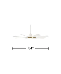 Casa Vieja Hermosa Wind Led Damp Ceiling Fan