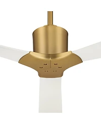 Casa Vieja Lume Soft Damp Ceiling Fan with Remote