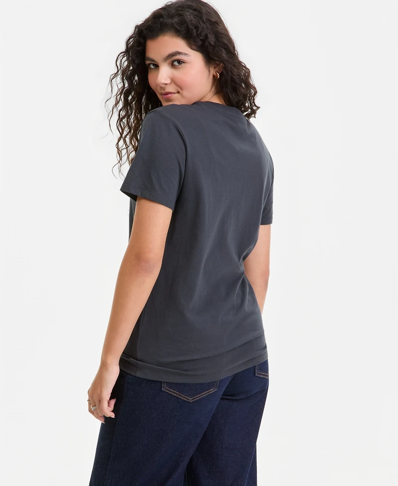 Self Esteem Juniors' Moon Phases Graphic-Print Tee
