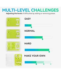 Aronkl Interactive Cat Puzzle Feeder Slow Feed Maze Multiple Difficulty Levels Mental Stimulation Detachable Non Slip