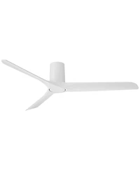 Casa Vieja 52" Zebec Hugger Ceiling Fan with Remote Control