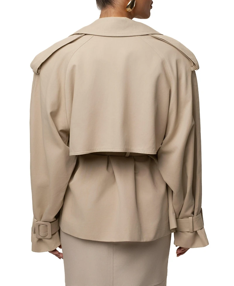 Jluxlabel Women's Classic Oversized Trench