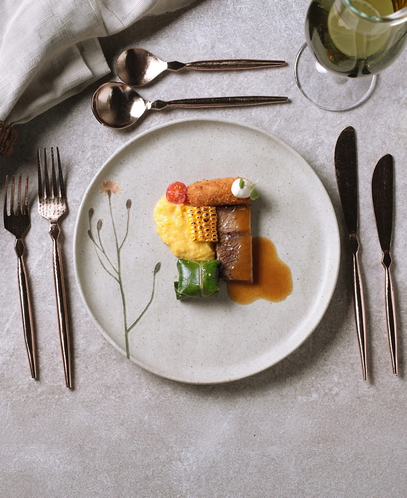 Porto Brasil Campestre Stoneware Dinner Plates, Set of 6