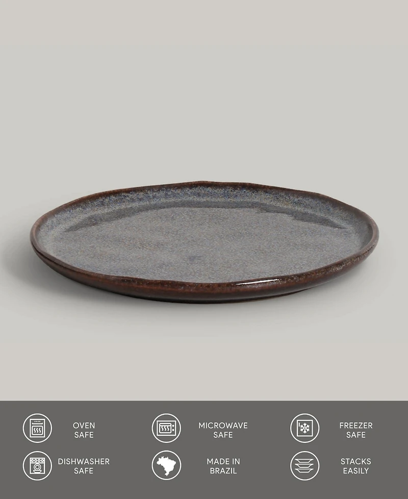 Porto Brasil Stoneware Dessert Plates