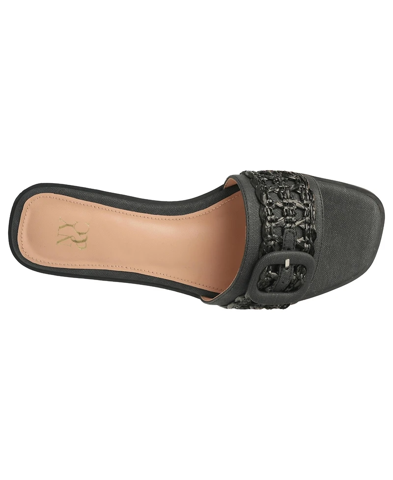 New York & Company Women's Amber Slides Sandals