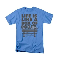 Logovision Men's Forrest Gump Life T-Shirt