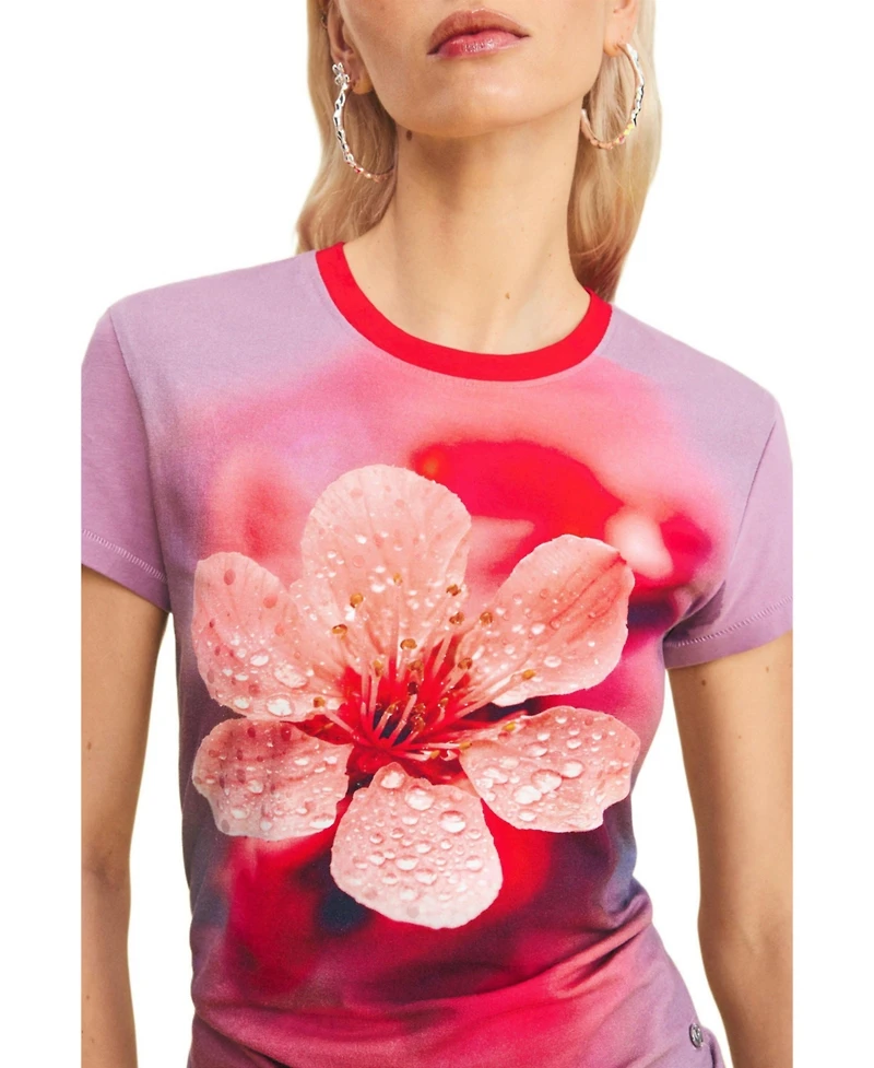 Desigual Women's Floral T-shirt