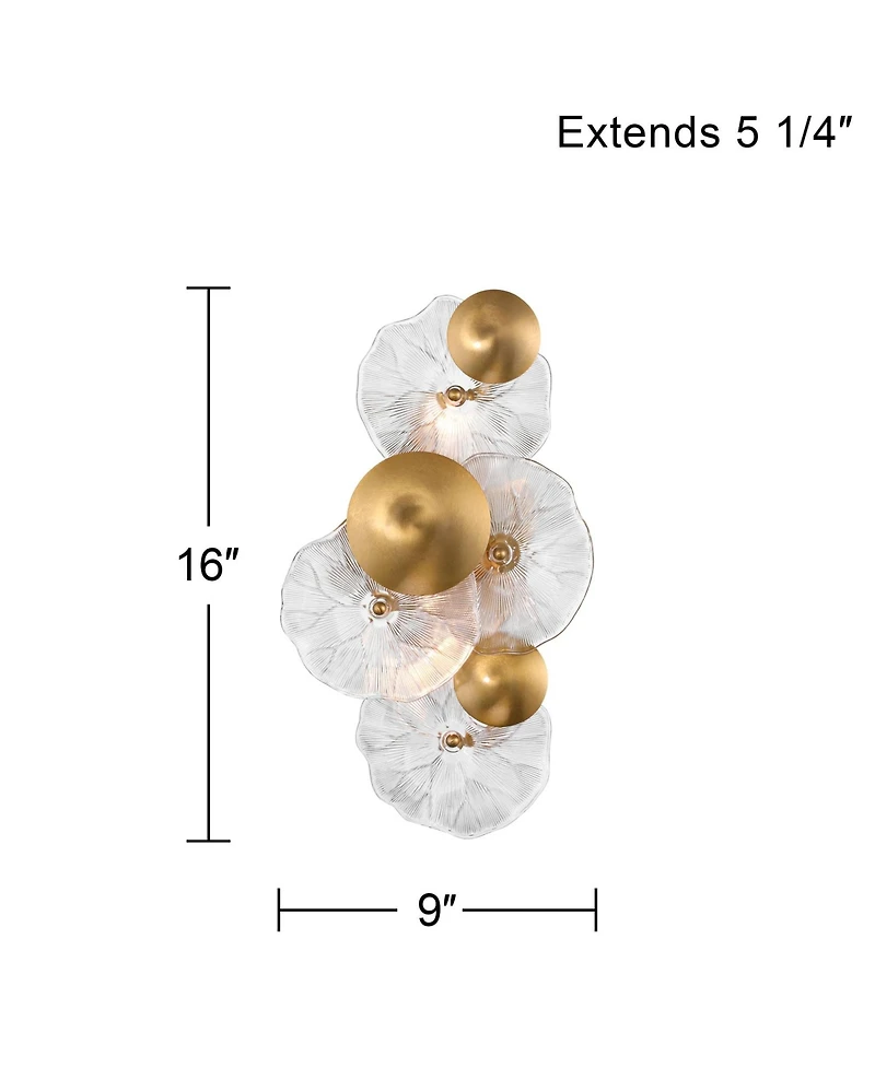 Possini Euro Design Filoli Modern 2 Light Wall Sconce Light Lamp Fixture Mount Bathroom Bedroom Hardwired