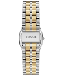 Fossil Women's Harlow Three-Hand Two-Tone Stainless Steel Watch, 27mm