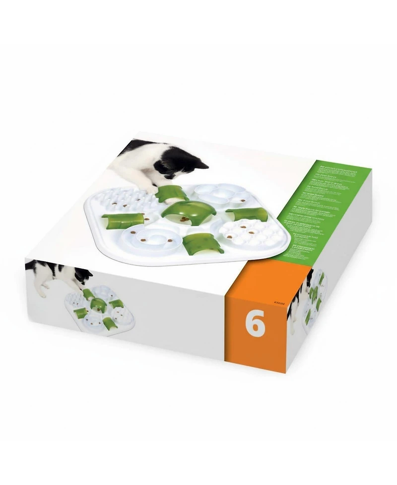 Aronkl Interactive Cat Puzzle Feeder 6 Activities Food Stimulation Exercise Play Natural Abilities