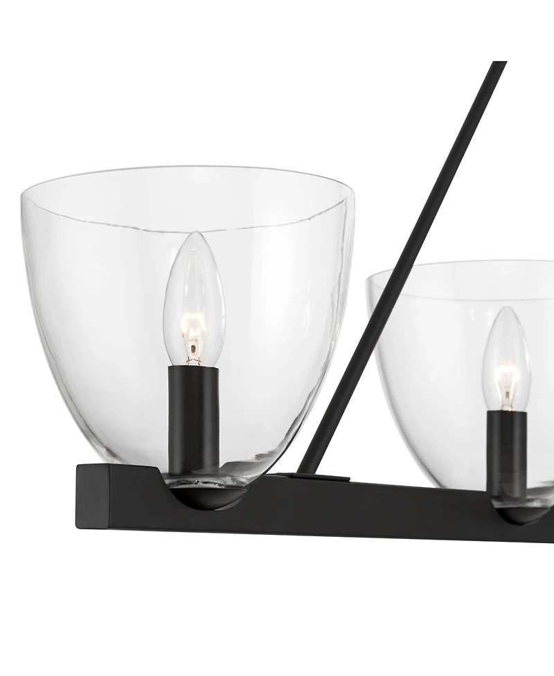 Possini Euro Design Ardea 47" Wide 4-Light Linear Island Chandelier