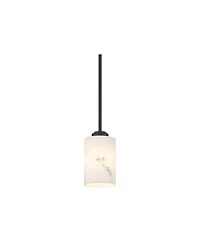 Possini Euro Design Stoker 5" Wide Faux Alabaster Mini Pendant Light