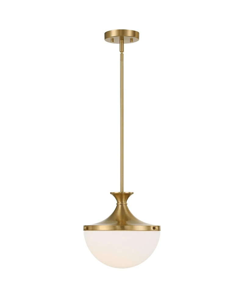 Possini Euro Design Possini Euro Giacomo 11 1/2" Wide Warm Brass Mini Pendant Light