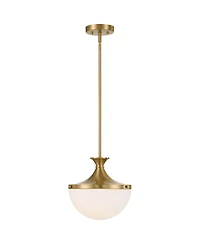 Possini Euro Design Possini Euro Giacomo 11 1/2" Wide Warm Brass Mini Pendant Light