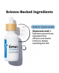 Timeless Skin Care Hyaluronic Acid 100% Pure Serum