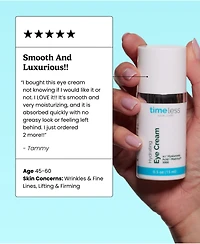 Timeless Skin Care Hydrating Peptide Complex Eye Cream 0.5oz