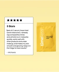 Timeless Skin Care 20% Vitamin C + E Ferulic Acid Serum Single Use Pouches