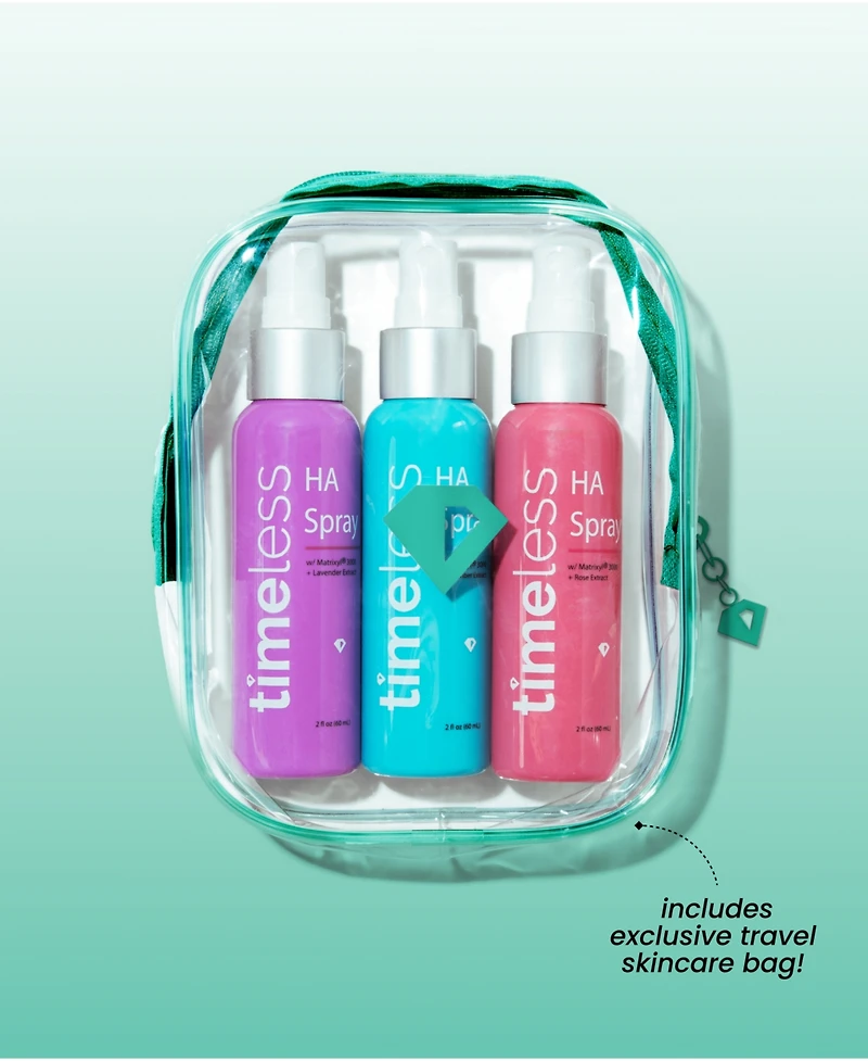 Timeless Skin Care Mini Hydrating Peptide Spray Spring Set