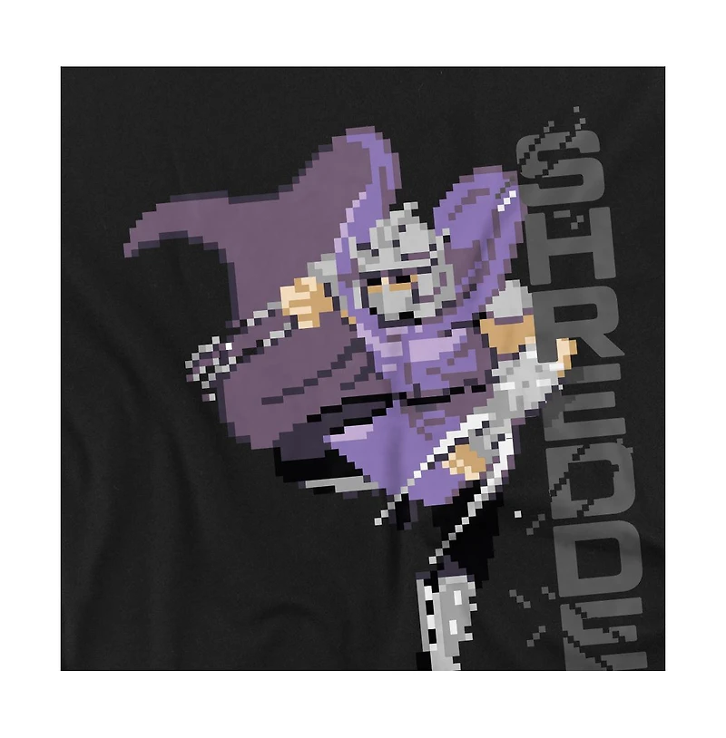 Logovision Men's Tmnt Retro Arcade Shredder T-Shirt