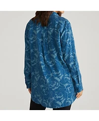 Universal Standard Plus Cooling Stretch Cupro Artist Shirt
