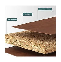 gaomon 3-Tier Rolling Printer Stand with Wheels, Mobile Printer Table Storage Cart