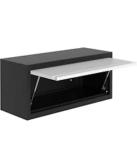 gaomon Wall Mounted Storage Cabinet with Doors, Floating Cabinet for Tools, Garage, Basement, Kitchen, Warehouse