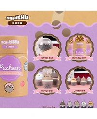 Hamee Capsule Pusheen The Cat Surprise Blind Collectible Surprise Toy Squishy Figurine SquiSHU Series 1 Boba Tea