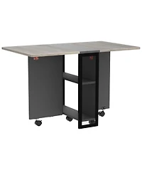 gaomon Folding Dining Table Drop Leaf Table for Small Spaces