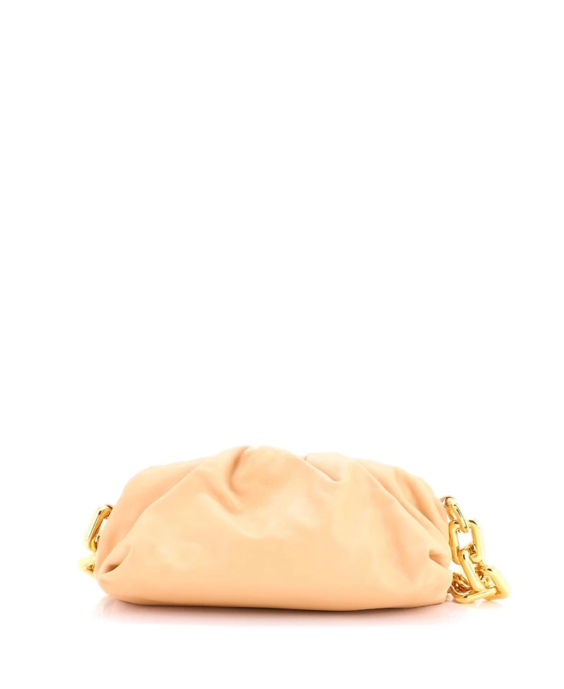 Pre-Owned Bottega Veneta The Chain Pouch Leather