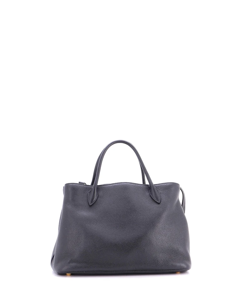 Pre-Owned Prada Medium Dual Strap Convertible Open Tote Vitello Daino