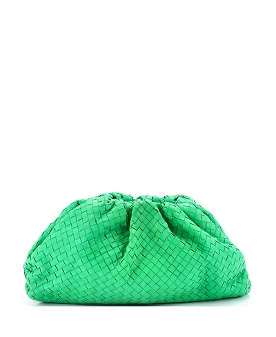 Pre-Owned Bottega Veneta The Pouch Intrecciato Nappa