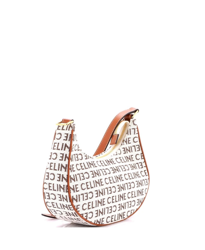 Pre-Owned Celine Small Ava Bag All Over Logo Jacquard