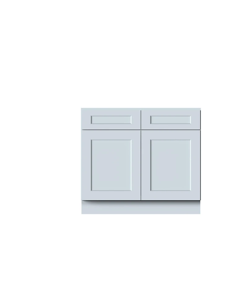 Boyel Living W39" Dove Standard Base Cabinet with Full Overlay Door and Dovetail Drawer