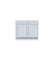 Boyel Living W39" Dove Standard Base Cabinet with Full Overlay Door and Dovetail Drawer