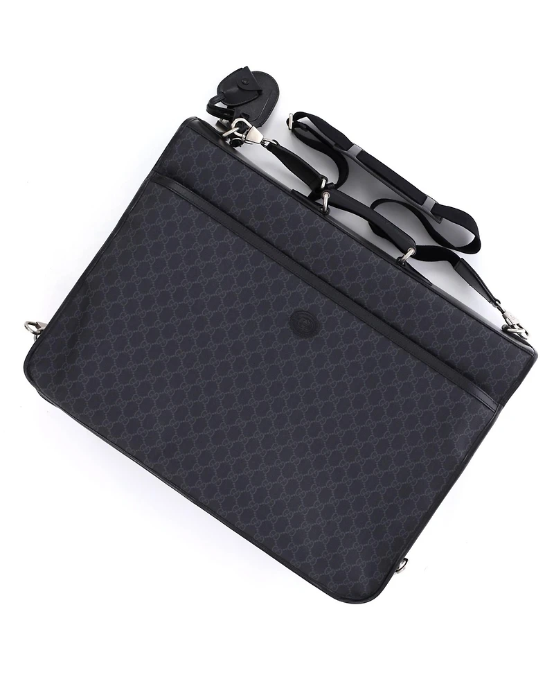 Pre-Owned Gucci Retro Interlocking G Garment Bag Gg Coated Canvas