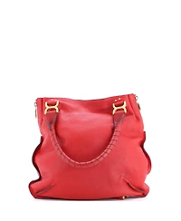 Pre-Owned Chloe Large Marcie Satchel Leather