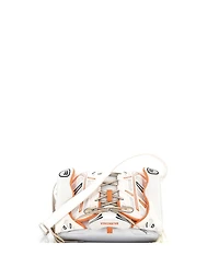 Pre-Owned Balenciaga Small SneakerHead Flap Crossbody Bag Mesh and Faux Leather