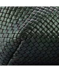 Pre-Owned Bottega Veneta Medium Cabat Tote Intrecciato Iridescent Nappa