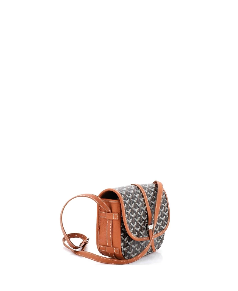 Pre-Owned Goyard Pm Belvedere Ii Messenger Bag Coated Canvas