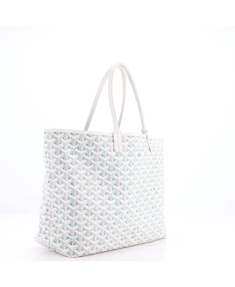 Pre-Owned Goyard Pm Saint Louis Tote Claire Voie Coated Canvas